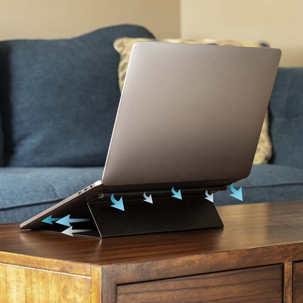 Laptop Temperature Control with Steel Laptop Stand